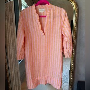 Size Small Trovata creamsicle linen dress